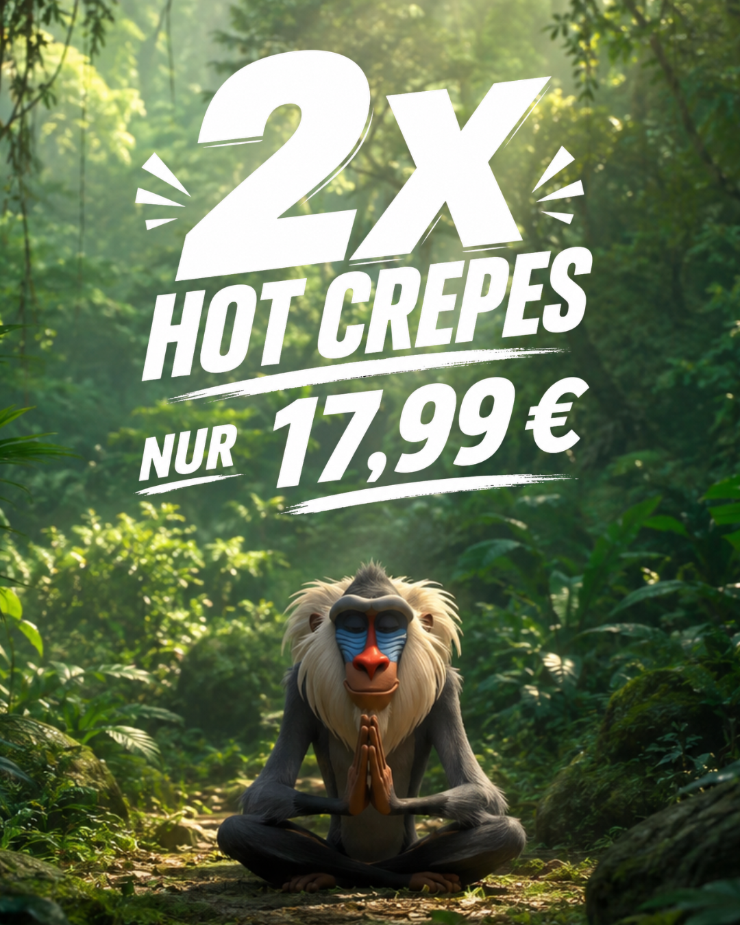 2x Hot Crepes=nur 17,99€
