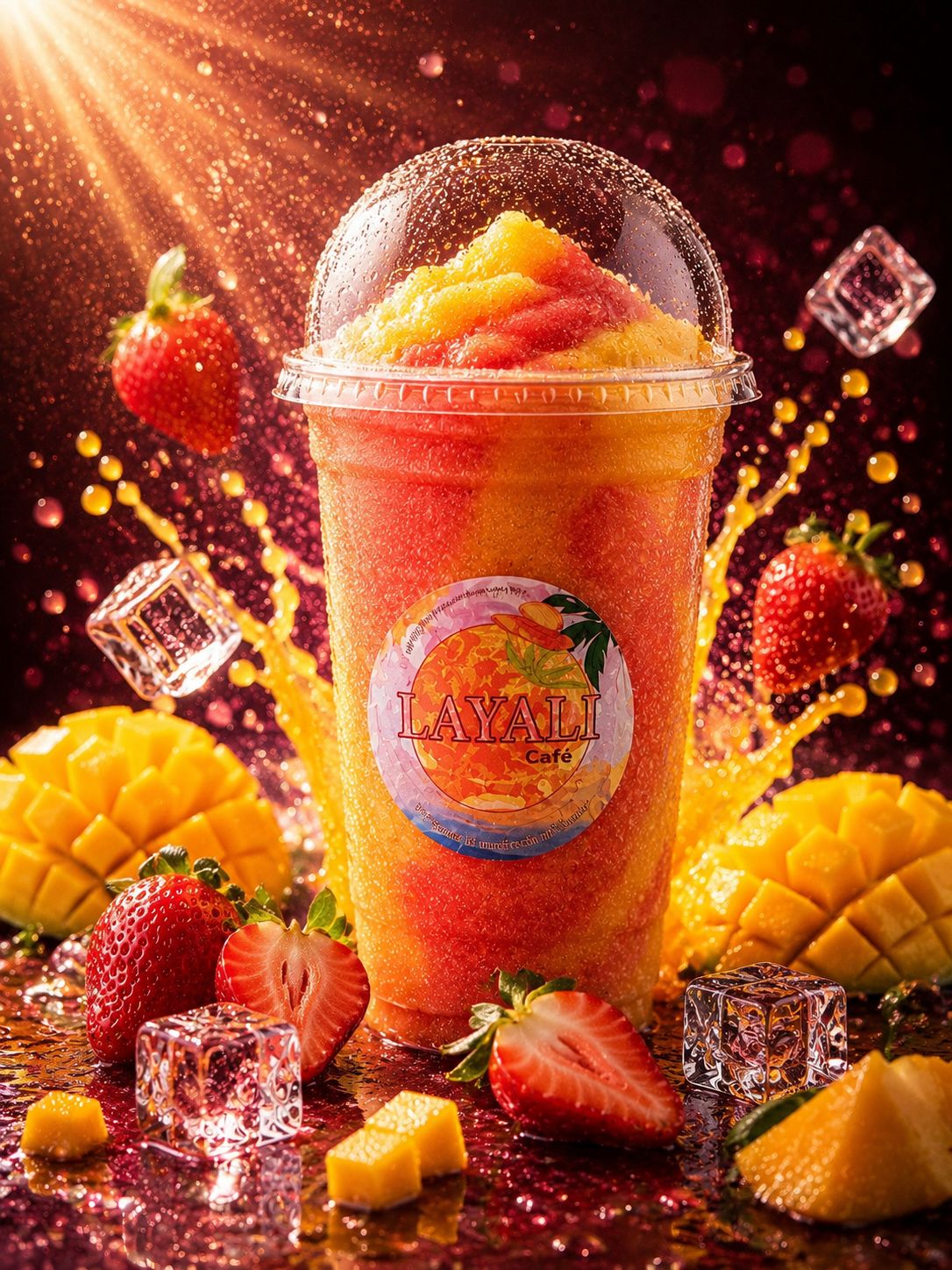 Erdbeer & Mango Smoothie