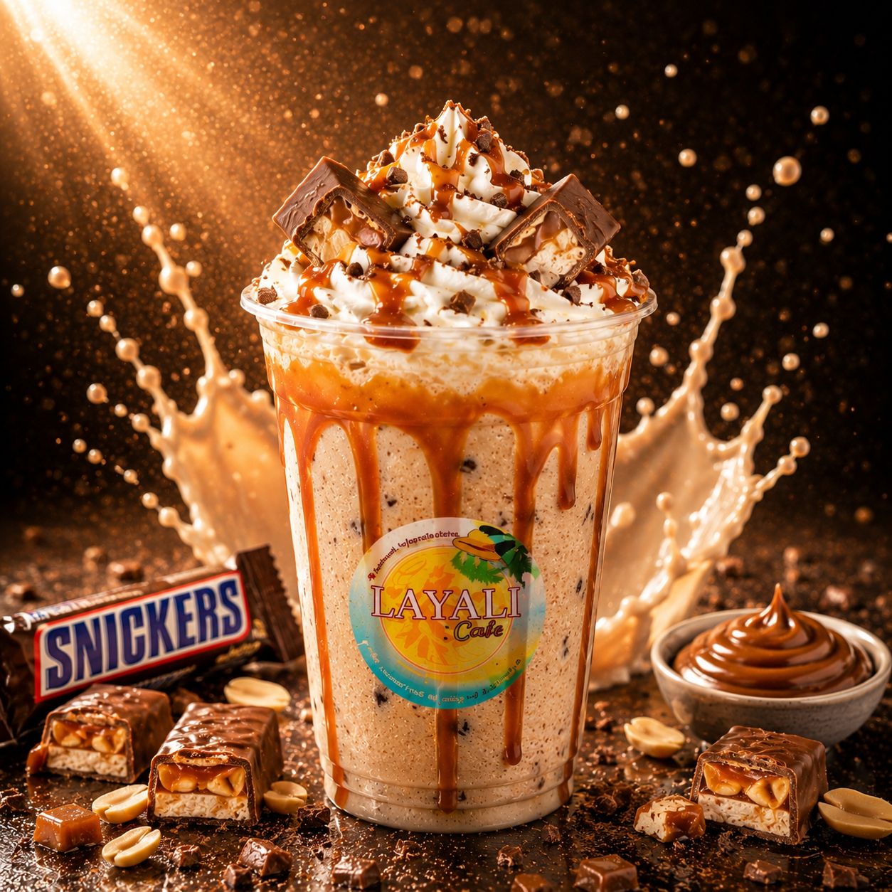 Snickers & Bananen Milkshake