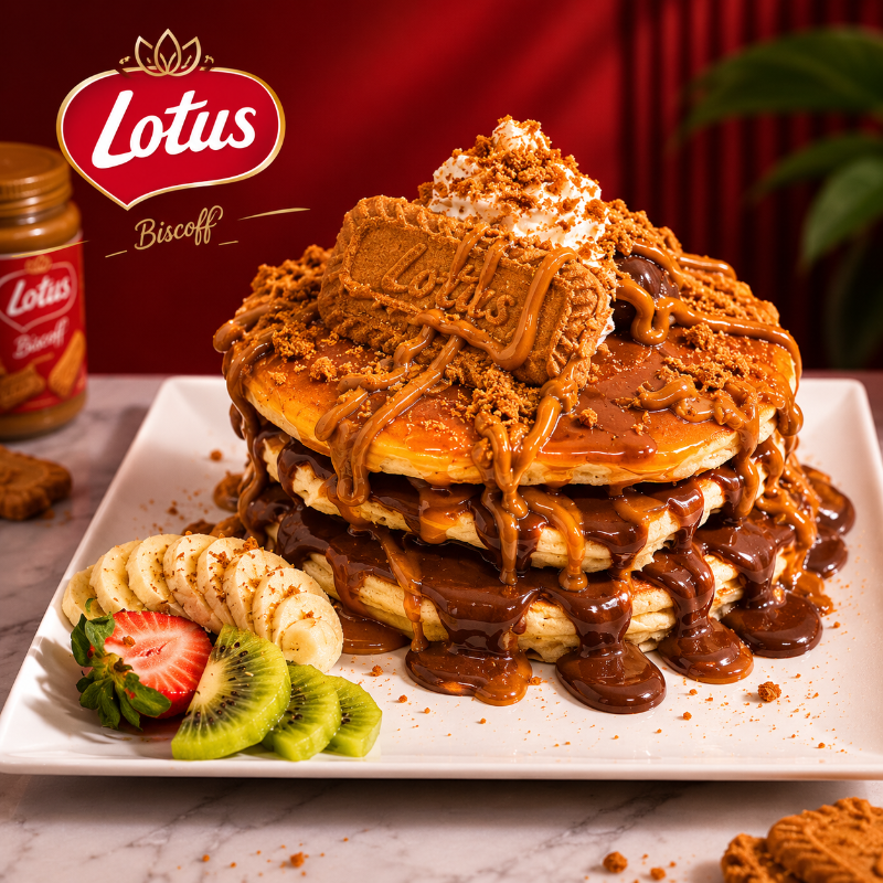 Lotus & Toffifee Pancake