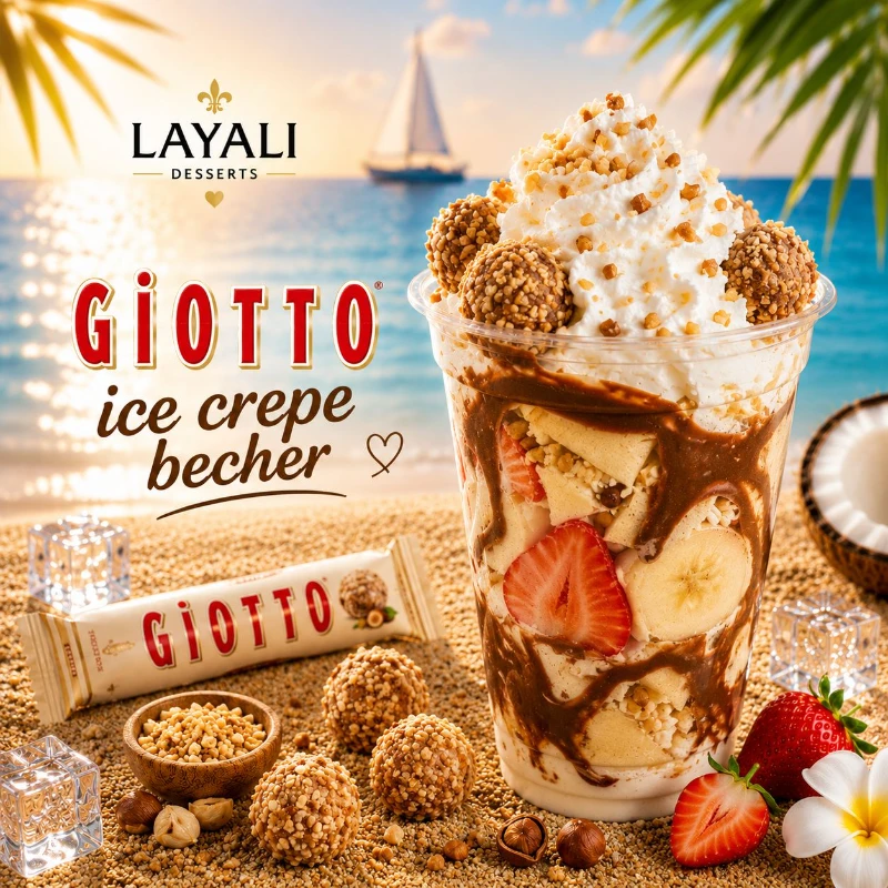 Giotto ice crepe becher