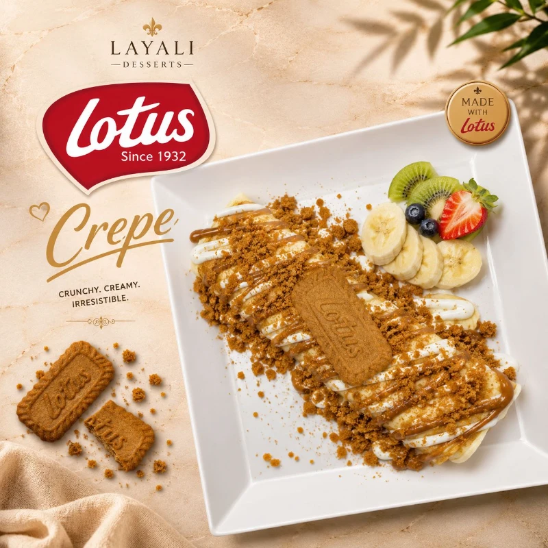Lotus-Crêpe